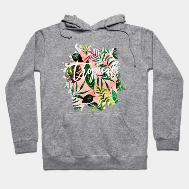 Tropical Flora Hoodie by Uma